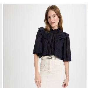 Isabel Marant Etoile Laeti Blouse Size 36 (US 4)